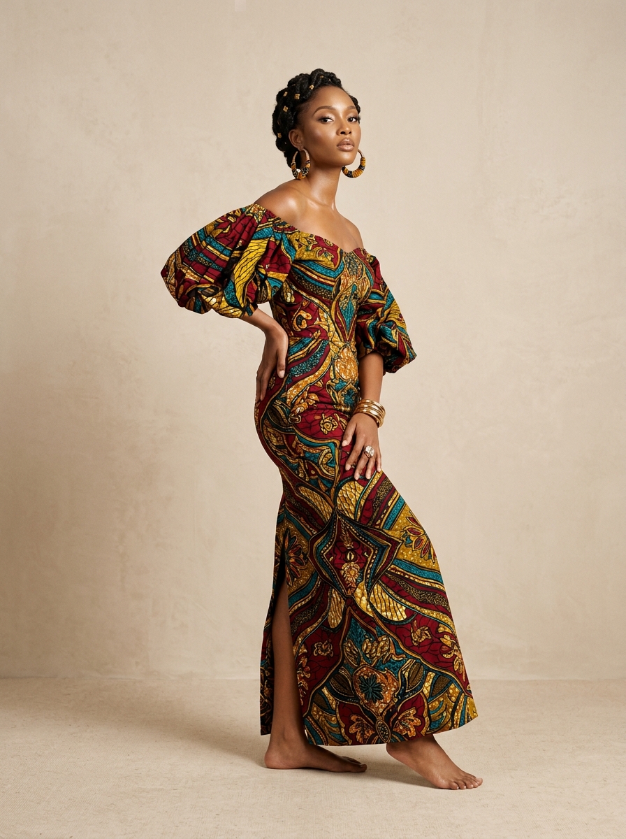 Virtual Try On Ankara Dress