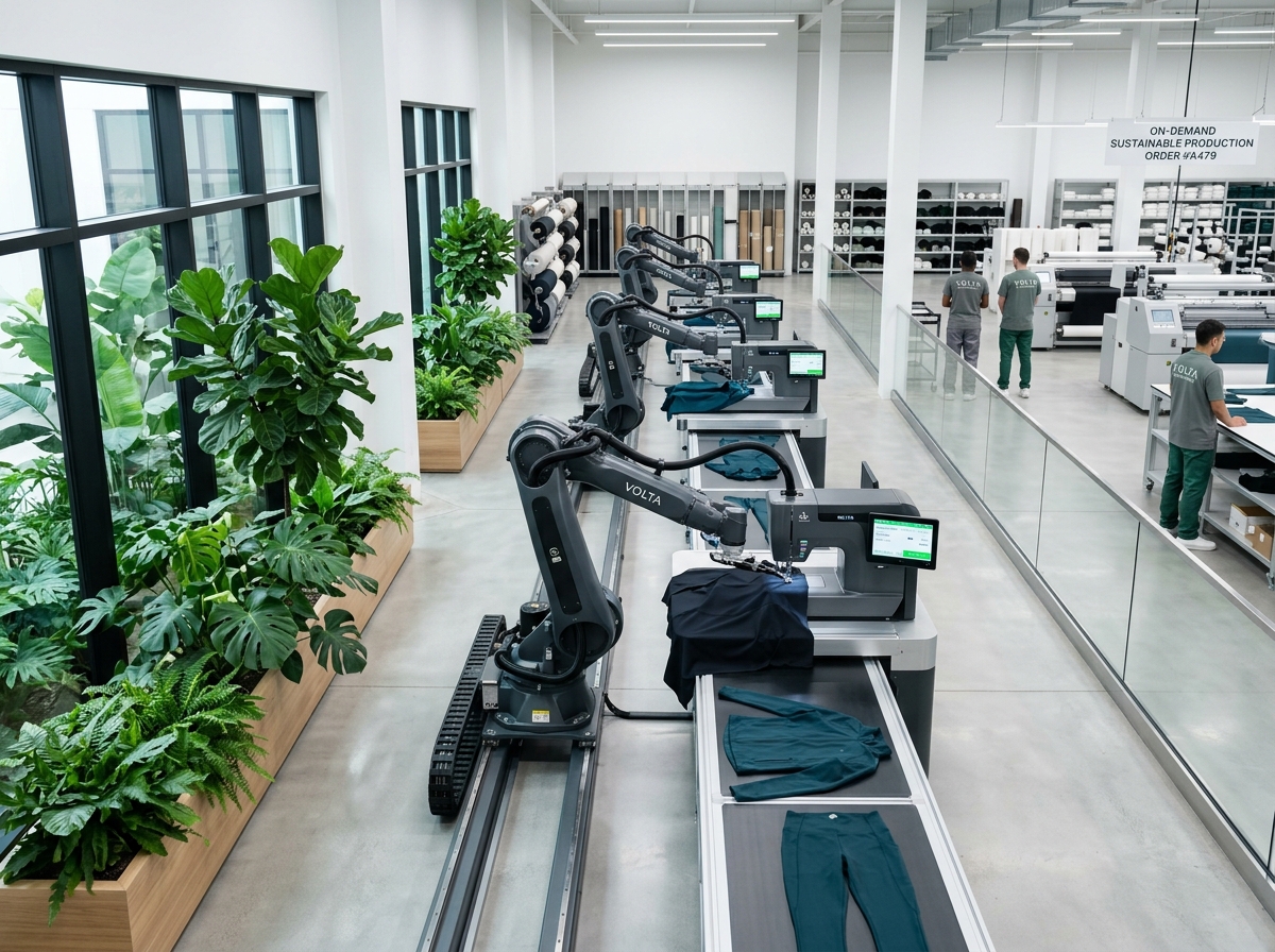 Sustainable smart apparel manufacturing